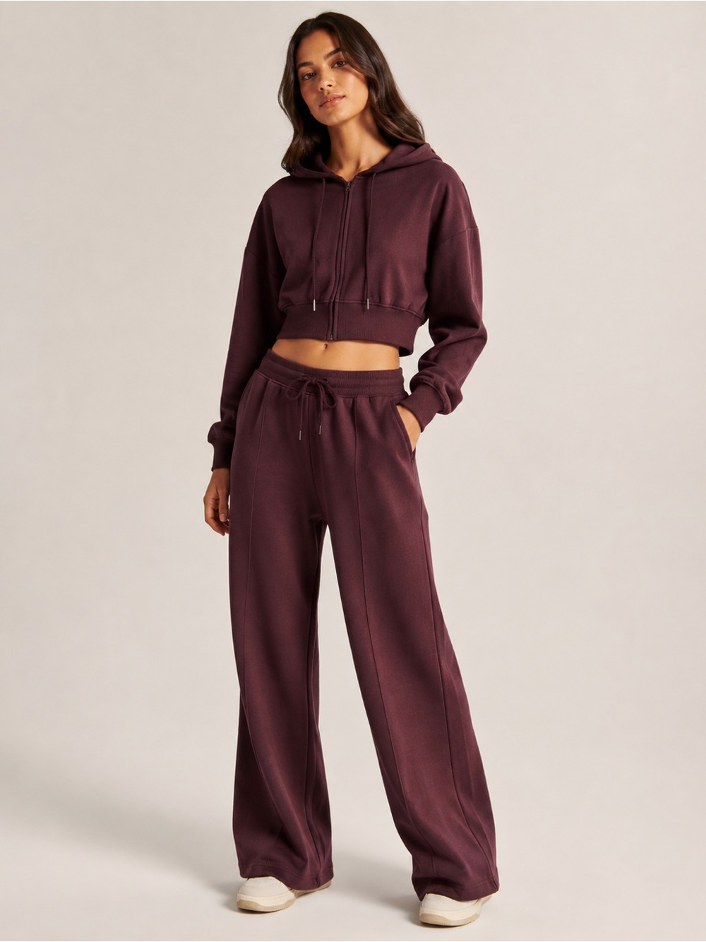Abound Women's Burgundy Hoodie